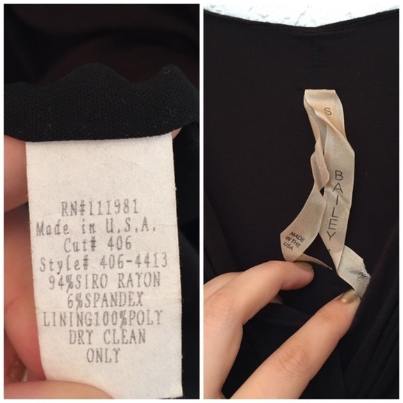 BAILEY 44 twist front dress - Picture 4 of 4